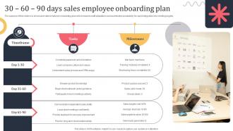 30 60 90 Days Sales Employee Onboarding Plan