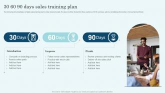 30 60 90 Days Sales Training Plan