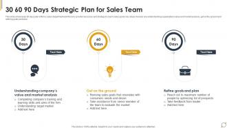 30 60 90 Days Strategic Plan For Sales Team