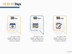 30 60 90 days timeline f844 ppt powerpoint presentation pictures slides