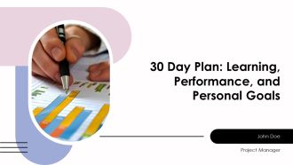 30 Day Plan Learning Performance And Personal Goals PPT Structure AT