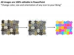 3450793 style puzzles matrix 1 piece powerpoint presentation diagram infographic slide