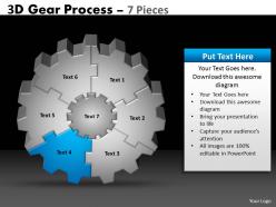 32 3d gear process 7 pieces