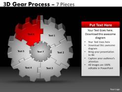 32 3d gear process 7 pieces
