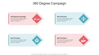 360 Degree Campaign In Powerpoint And Google Slides Cpb
