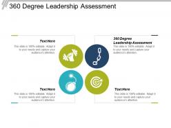 360 degree leadership assessment ppt powerpoint presentation ideas outfit cpb