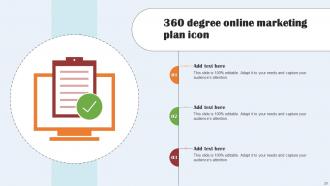 360 Degree Marketing Plan Powerpoint Ppt Template Bundles Aesthatic Customizable