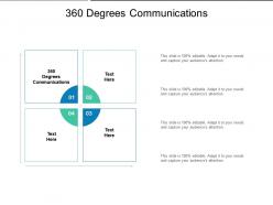 360 degrees communications ppt powerpoint presentation file introduction cpb