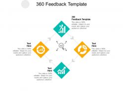 360 feedback template ppt powerpoint presentation visual aids ideas cpb