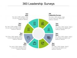 360 leadership surveys ppt powerpoint presentation pictures shapes cpb