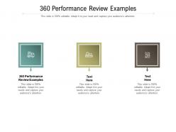 360 performance review examples ppt powerpoint presentation infographic template gallery cpb