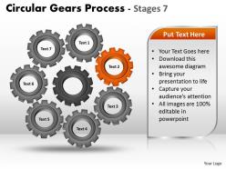 36 circular gears process stages 7