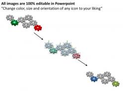 41137902 style variety 1 gears 7 piece powerpoint presentation diagram infographic slide