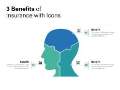 3 benefits of insurance with icons