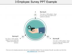 3 employee survey ppt example