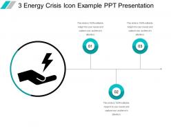 3 energy crisis icon example ppt presentation