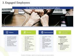 3 engaged employees natural lights powerpoint presentation display