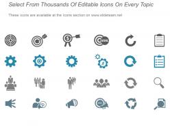 3 features of two pillars icon powerpoint images
