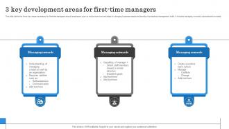 3 Key Development Areas For First Time Managers