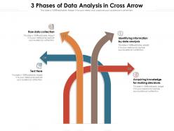 3 Phases Of Data Analysis In Cross Arrow