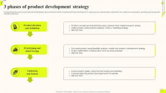 3 Phases Of Product Development Strategy