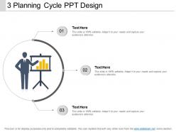 3 planning cycle ppt design