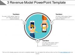 3 revenue model powerpoint template