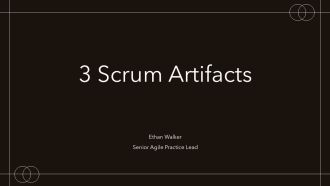 3 Scrum Artifacts PPT PowerPoint VA
