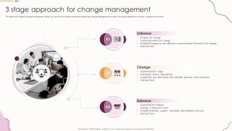 3 Stage Approach For Change Management