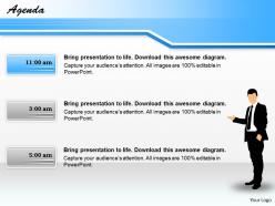25973366 style essentials 1 agenda 3 piece powerpoint presentation diagram infographic slide