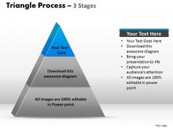 3 staged dependent triangle process