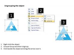 3 staged triangular vision puzzle diagram 0114