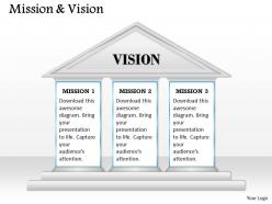 65741244 style essentials 1 our vision 1 piece powerpoint presentation diagram infographic slide