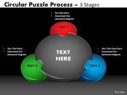 9238309 style puzzles circular 3 piece powerpoint presentation diagram infographic slide