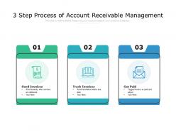 3 step process of account receivable management