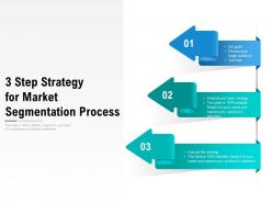 3 step strategy for market segmentation process