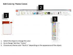 3 steps text box diagram powerpoint templates ppt presentation slides 0812