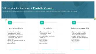 3 Strategies For Investment Portfolio Growth