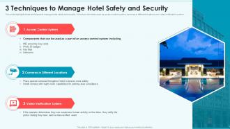 3 Techniques To Manage Hotel Safety And Security
