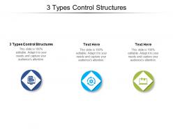 3 types control structures ppt powerpoint presentation rules cpb