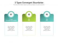 3 types convergent boundaries ppt powerpoint presentation layouts slide cpb