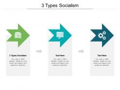 3 types socialism ppt powerpoint presentation pictures objects cpb