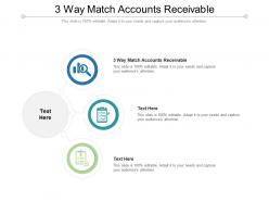 3 way match accounts receivable ppt powerpoint presentation slides master slide cpb