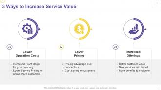 3 ways to increase service value creating service strategy for your organization