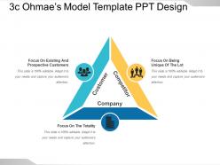 3c ohmaes model template ppt design