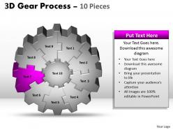 28961014 style division gearwheel 10 piece powerpoint template diagram graphic slide