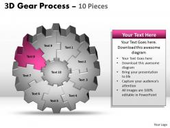 28961014 style division gearwheel 10 piece powerpoint template diagram graphic slide