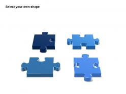 32670362 style puzzles matrix 1 piece powerpoint presentation diagram infographic slide