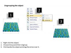 44492187 style puzzles matrix 1 piece powerpoint presentation diagram infographic slide