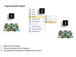 11261122 style puzzles matrix 1 piece powerpoint presentation diagram infographic slide